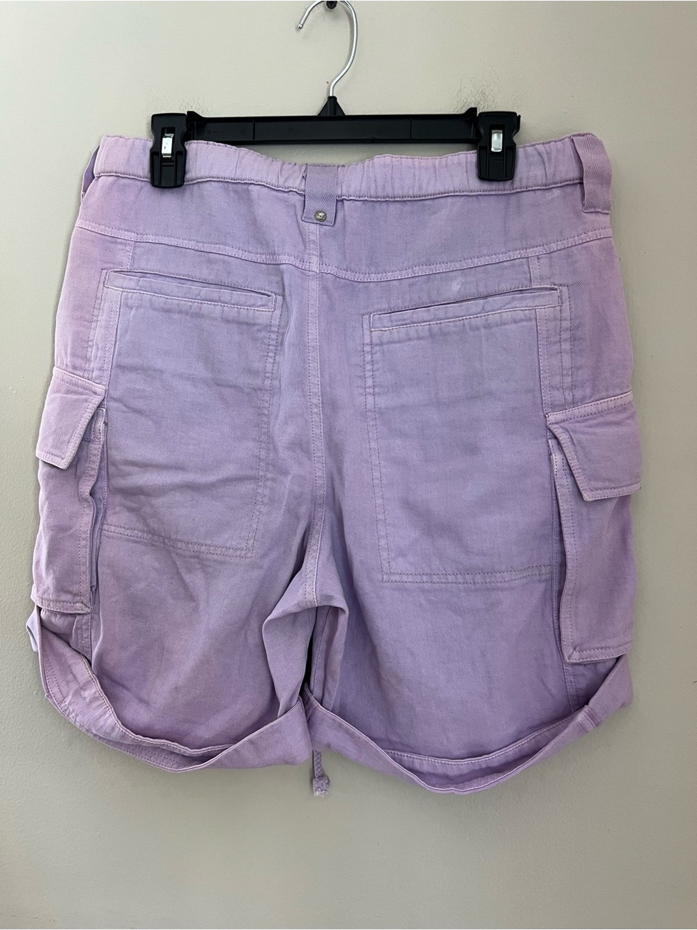 Free People Frankie Washed Shorts Women’s S Lilac Purple Sample Baggy Utility - Picture 2 of 16